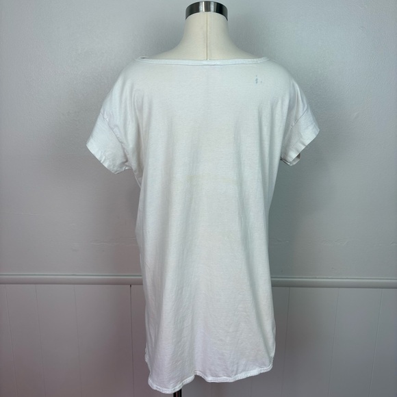 Salsa Caliente Rainbow Cat Cousins Tee‎ Shirt Cover Up Size M Vintage Cozumel - Picture 8 of 17